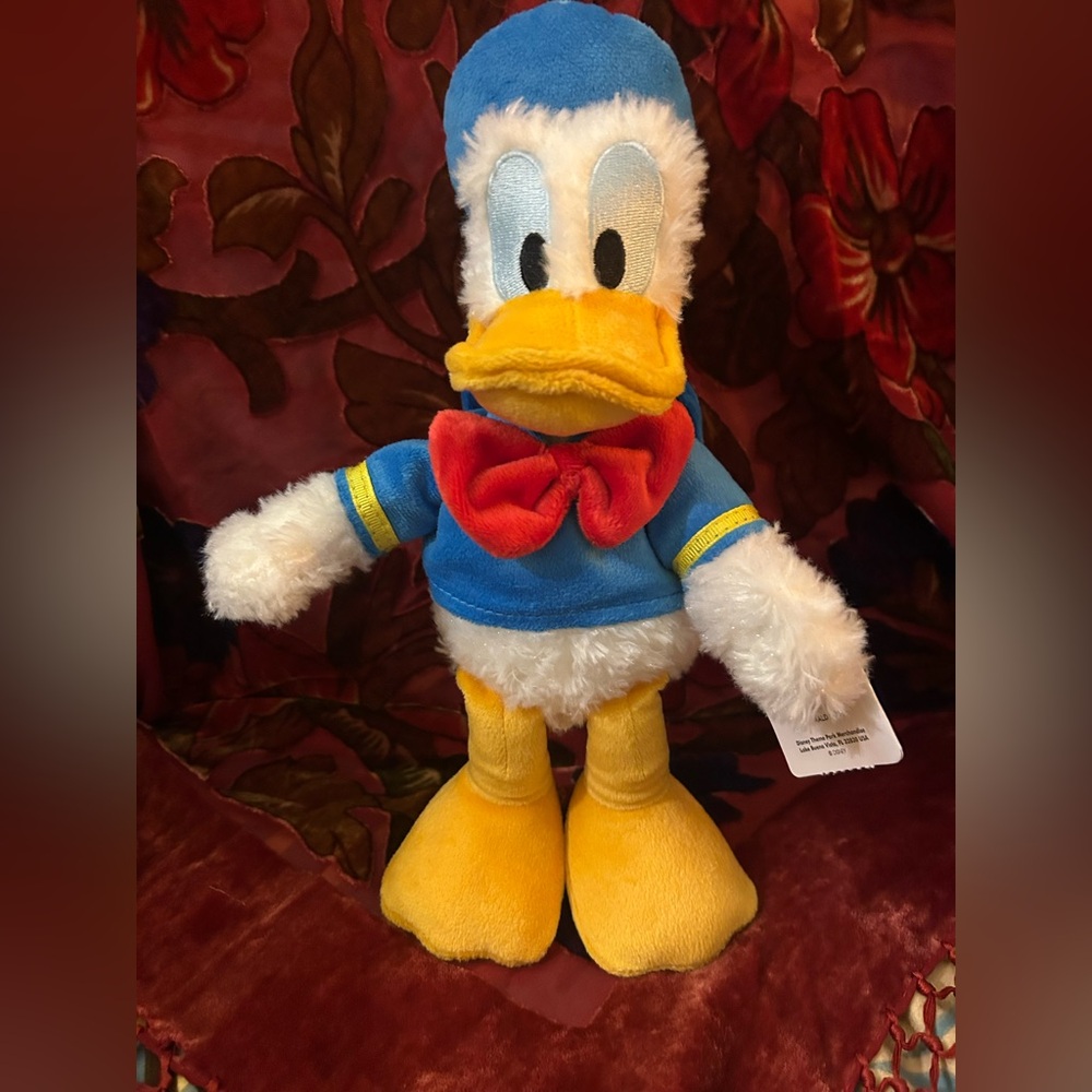 🌊 Authentic Disney Parks Donald Duck Plush! ⚓️
